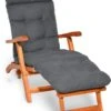 Beautissu Deckchair Kussen 200x50x8 Cm - Ligstoelkussen Antraciet - Matraskussen Voor Hangmatten En Tuin-/terrasstoelen - Flair DC -Buitentuinwinkel 897x1200 6