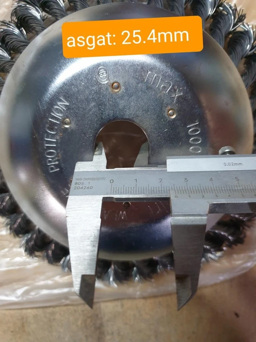 Merkloos Onkruidborstel Voor Bosmaaier | 200mm 20 Cm Staalborstel Nieuw | Universele Onkruidborstel 200 Mm - Onkruidverwijderaar - Voegenborstel - Grastrimmer 4 Merkloos Onkruidborstel Voor Bosmaaier | 200mm 20 Cm Staalborstel Nieuw | Universele Onkruidborstel 200 Mm - Onkruidverwijderaar - Voegenborstel - Grastrimmer - Afbeelding 2