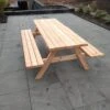 Douglas Geschaafd Picknicktafel 200 Cm Lang Houtdikte 45mm -Buitentuinwinkel 899x1200 36