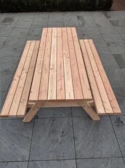 Douglas Geschaafd Picknicktafel 200 Cm Lang Houtdikte 45mm -Buitentuinwinkel 899x1200 37