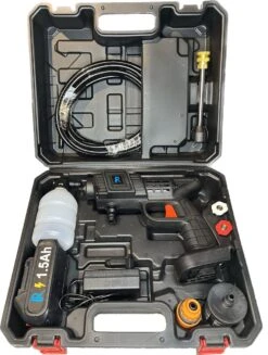 Hogedrukreinger Op Accu - Inclusief Opbergkoffer - Foam Gun - Foam Sprayer - Schuimpistool - Schuimsproeier - Hogedruk Pistool - Inclusief Accesoires 10 Hogedrukreinger Op Accu - Inclusief Opbergkoffer - Foam Gun - Foam Sprayer - Schuimpistool - Schuimsproeier - Hogedruk Pistool - Inclusief Accesoires -Buitentuinwinkel 907x1200 3