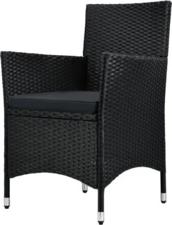 Polyrotan Balkonset - Bayamo - 3-delig - Zwart -Buitentuinwinkel 918x1200 1