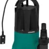 VONROC Dompelpomp / Vlakzuigpomp / Dweilpomp - Tot 1mm Met Sensorschakelaar - 400W - 6000l/h - Voor Schoon Water