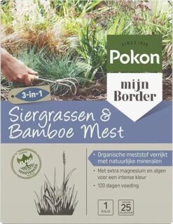 Pokon Siergrassen & Bamboe Mest - 1kg - Meststof - 3-in-1 Werking -Buitentuinwinkel 930x1200 1