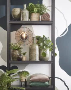 Mica Decorations Oliver Bloempot - H22 X Ø24 Cm - Terracotta - Groen -Buitentuinwinkel 942x1200 2