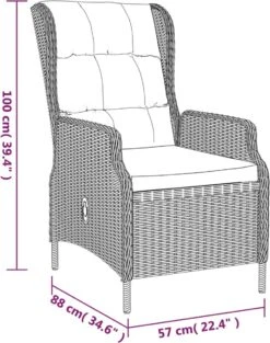 VidaXL 5-delige Tuinset Poly Rattan Bruin 24 VidaXL 5-delige Tuinset Poly Rattan Bruin -Buitentuinwinkel 947x1200
