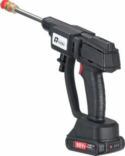 Merkloos Elektrische Accu-Hogedrukreiniger - 20Bar - Multifunctioneel Mondstuk - Draagbaar Oplaadbaar Snoerloos - Reinigingsspuitpistool - Met Rijke Accessoires - Voor Makita 18V-batterij - Voor Auto, Tuin, Terras, Raam (Zwart) -Buitentuinwinkel 958x1200 1