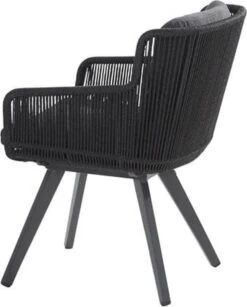 4 Seasons Outdoor 4SO Armstoel Flores Anthracite - 1 Stuk -Buitentuinwinkel 964x1200 3