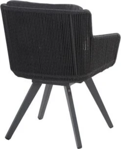 4 Seasons Outdoor 4SO Armstoel Flores Anthracite - 1 Stuk -Buitentuinwinkel 973x1200 2