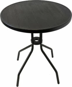 Merkloos Tuintafel - Hout Look - Extra Stevig - Onderhoudsvrij -Buitentuinwinkel 998x1200 7